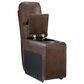 Ashley 3-Piece Power Symmetrical Reclining Sectional Loveseat with Console in Espresso, , large