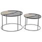 Maple and Jade Accent Table in Black and Beige (Set of 2), , large