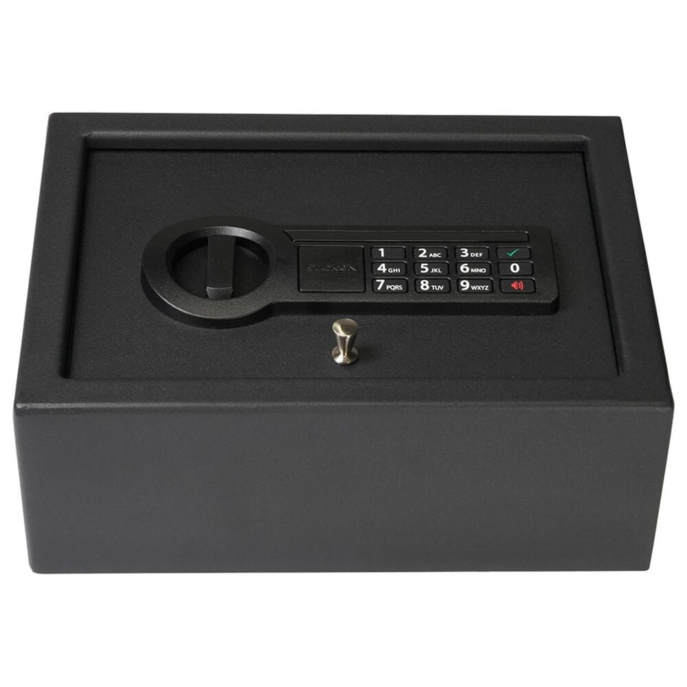 Stack-On Drawer Safe with Electronic Lock in Black, , large