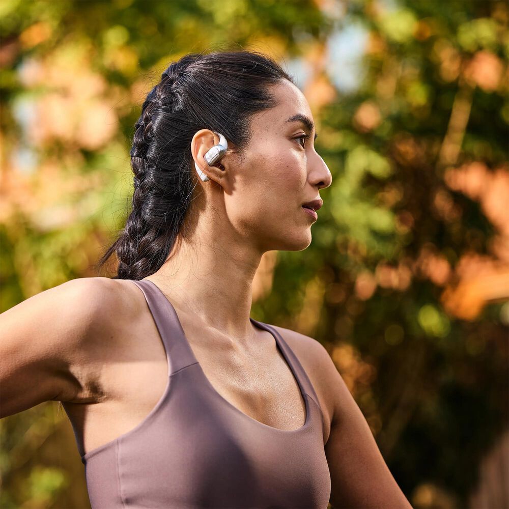 Shokz OpenFit 2 Plus True Wireless Earbuds in Gray, , large