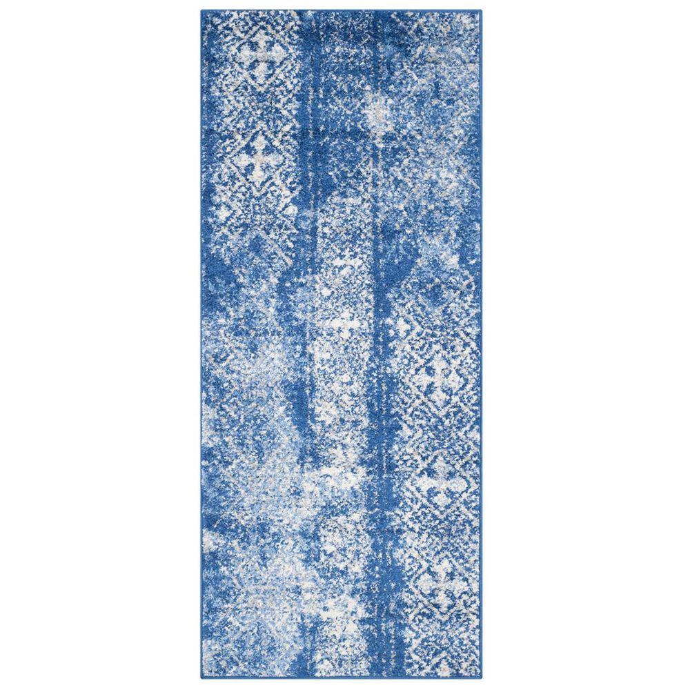 Safavieh Adirondack ADR111F-26 2"6" x 6" Silver/Blue Runner, , large