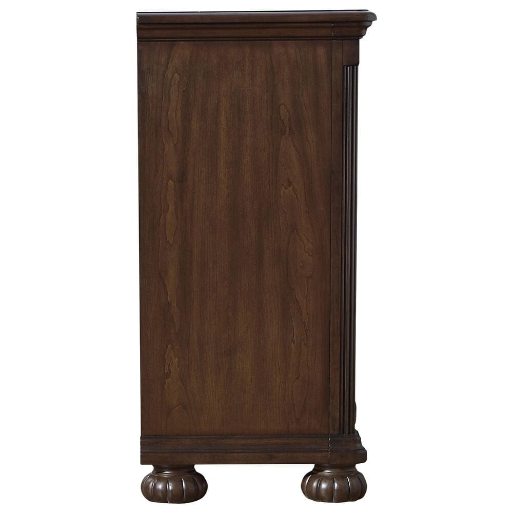 Ashley Lavinton 5-Piece King Bedroom Set in Rich Cherry Brown, , large