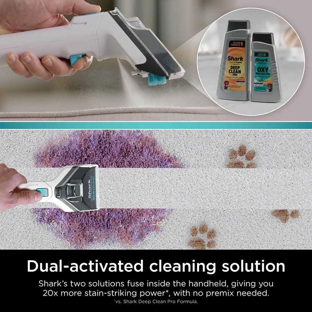 Shark CarpetXpert with StainStriker Upright Deep Carpet Cleaner in Teal, , large