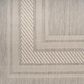 Nourison Horizon HOZ03 Grey 8" x 10" Indoor/Outdoor Area Rug, , large