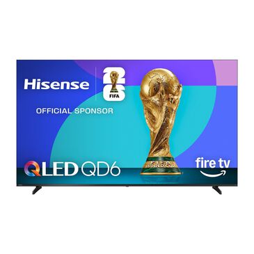 Hisense 85" Class QD6 Series QLED 4K in Black - Smart Fire TV, , large