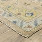 Oriental Weavers Palace Beige and Blue 8" x 10" Area Rug, , large