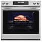 Midea 6.3 Cu. Ft. 5-Burner Smart Slide-In Electric Range in Stainless Steel, , large