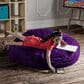 Jaxx 4" Cocoon Kids Bean Bag in Grape, , large