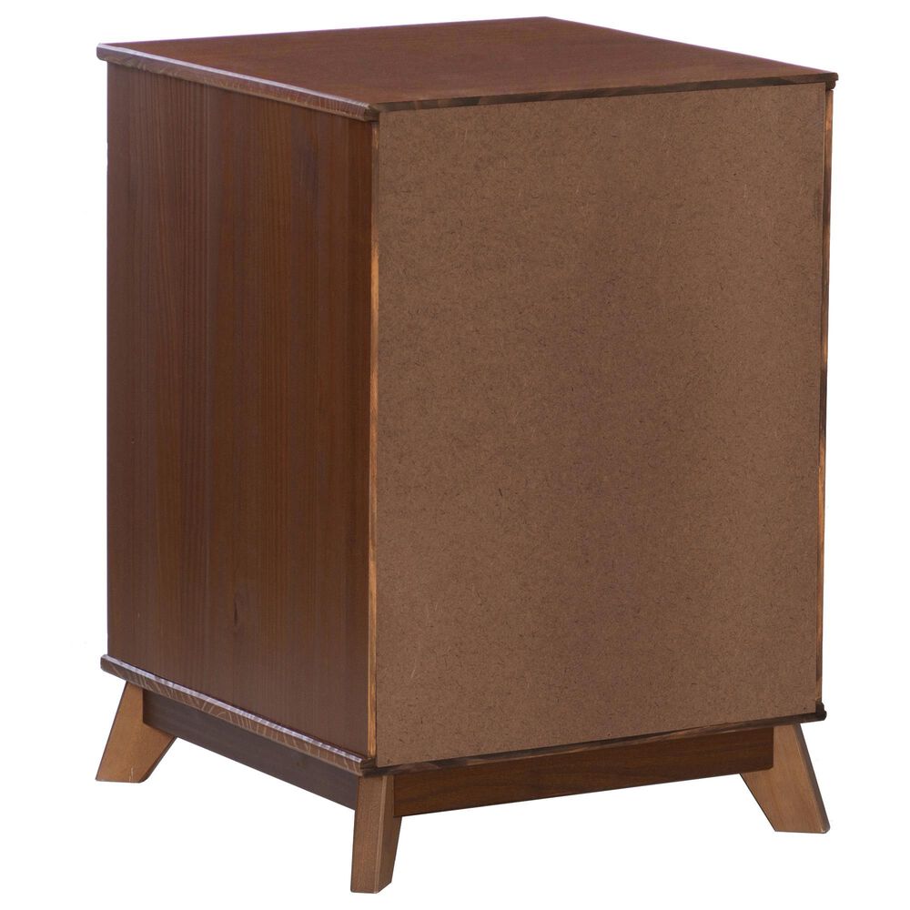 Linon Home Decor Polly 3-Drawer Nightstand in Walnut, , large