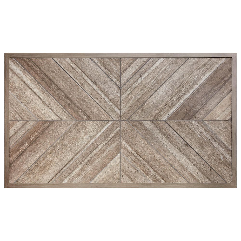 Ashley Beachcroft Patio Rectangular Cocktail Table in Beige, , large