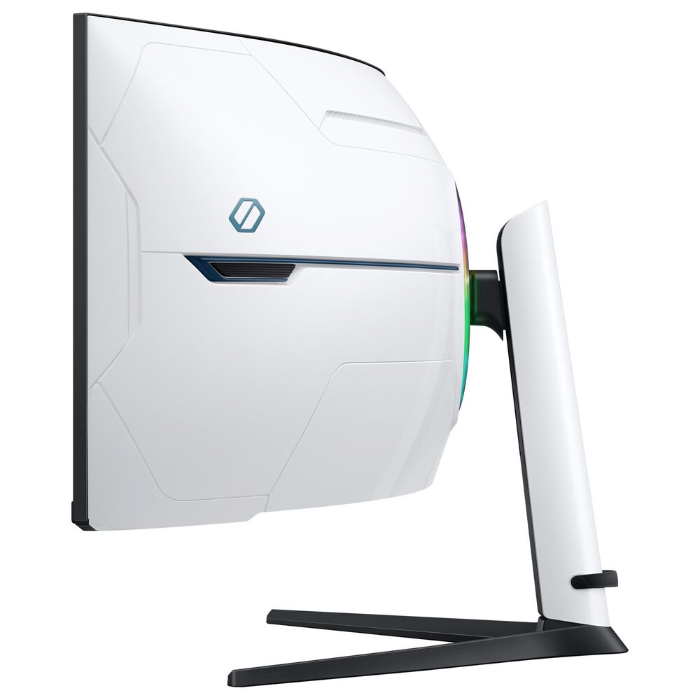 Samsung Odyssey 57" Neo G9 Dual 4K Curved Ultrawide Gaming Monitor in Black, , large