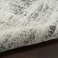 Nourison Harmony 7"9" x 9"9" Ivory and Charcoal Area Rug, , large