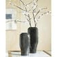Ashley Kierlain 12.75" Vase in Gray and Black, , large