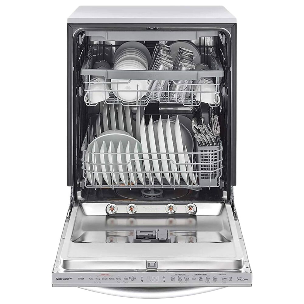 LG 24&quot; Built-In Bar Handle Dishwasher with 3rd Rack in Stainless Steel, , large