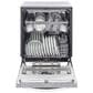 LG 24" Built-In Bar Handle Dishwasher with 3rd Rack in Stainless Steel, , large