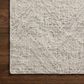 Loloi Raven 8"6" x 11"6" Silver and Ivory Area Rug, , large