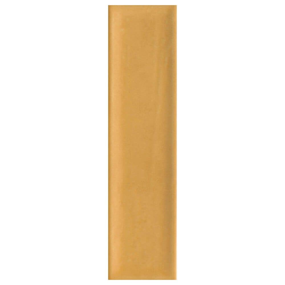 Emser Raku Mustard 3" x 12" Matte Ceramic Tile with 6.05 Sq. Ft./Carton, , large