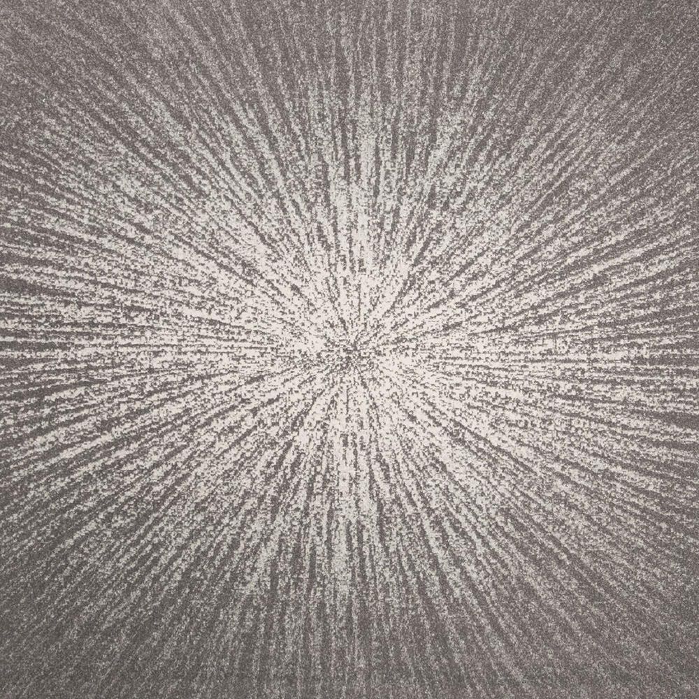 Safavieh Evoke EVK228H 5&#39;1&quot; Round Dark Gray and Ivory Area Rug, , large