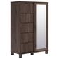 Ashley Pamytta 5-Drawer Dressing Chest in Rich Brown, , large