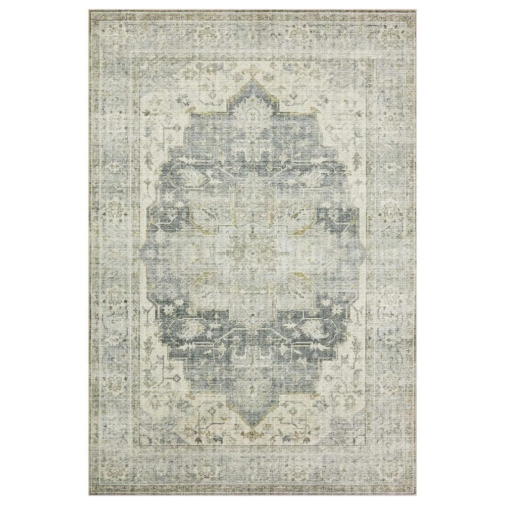 Loloi II Skye SKY-12 2"3" x 3"9" Charcoal and Dove Area Rug, , large