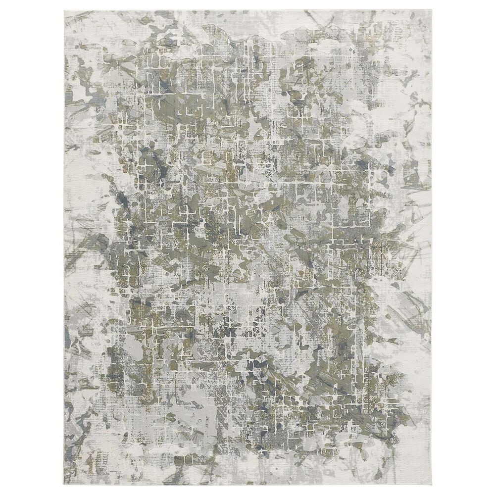 Feizy Atwell 2"8" x 8" Silver Runner, , large