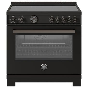 Bertazzoni Professional 5.7 Cu.Ft. Induction Range with Convection and Self-Cleaning in Carbonio, , large