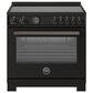 Bertazzoni Professional 5.7 Cu.Ft. Induction Range with Convection and Self-Cleaning in Carbonio, , large