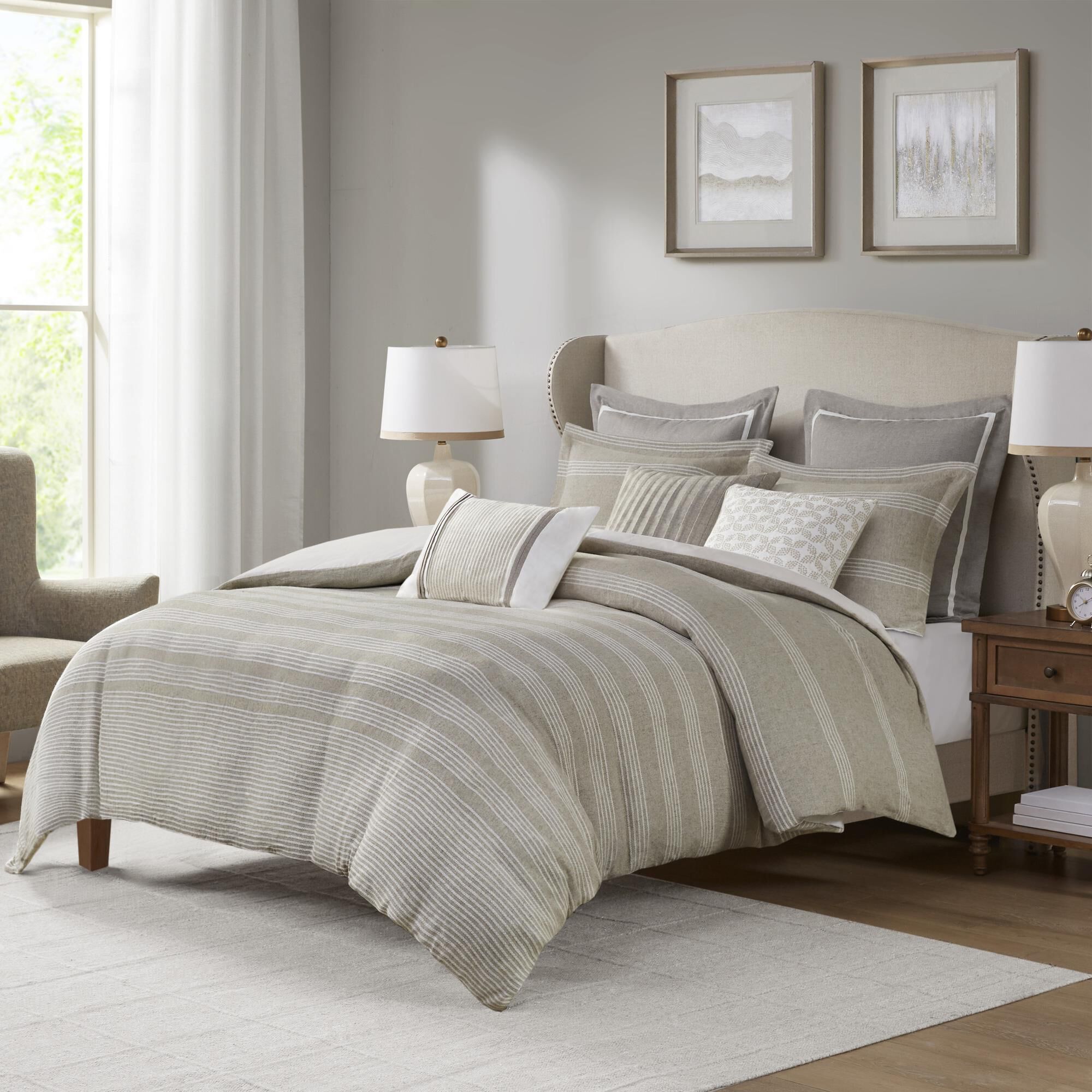 Hampton Park Carmel 9 Piece King California King Comforter Set in