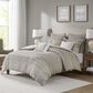 Hampton Park Carmel 9-Piece King/California King Comforter Set in Natural and Beige, , large