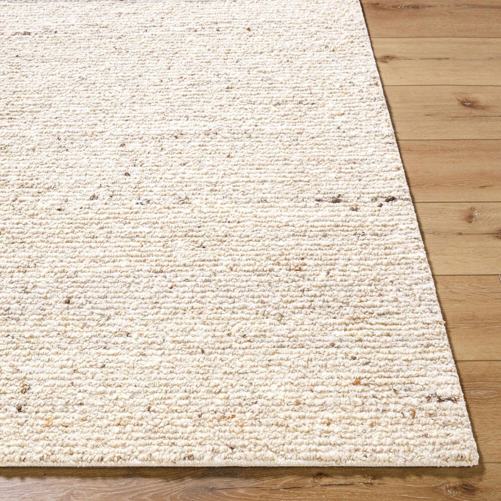 Surya Passion Cream, Ivory and White 3&#39; x 10&#39; Runner, , large