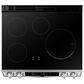 Samsung 6.3 Cu. Ft. Slide-In Dual Door Induction Range with Wi-Fi and Air Fry in Stainless Steel, , large