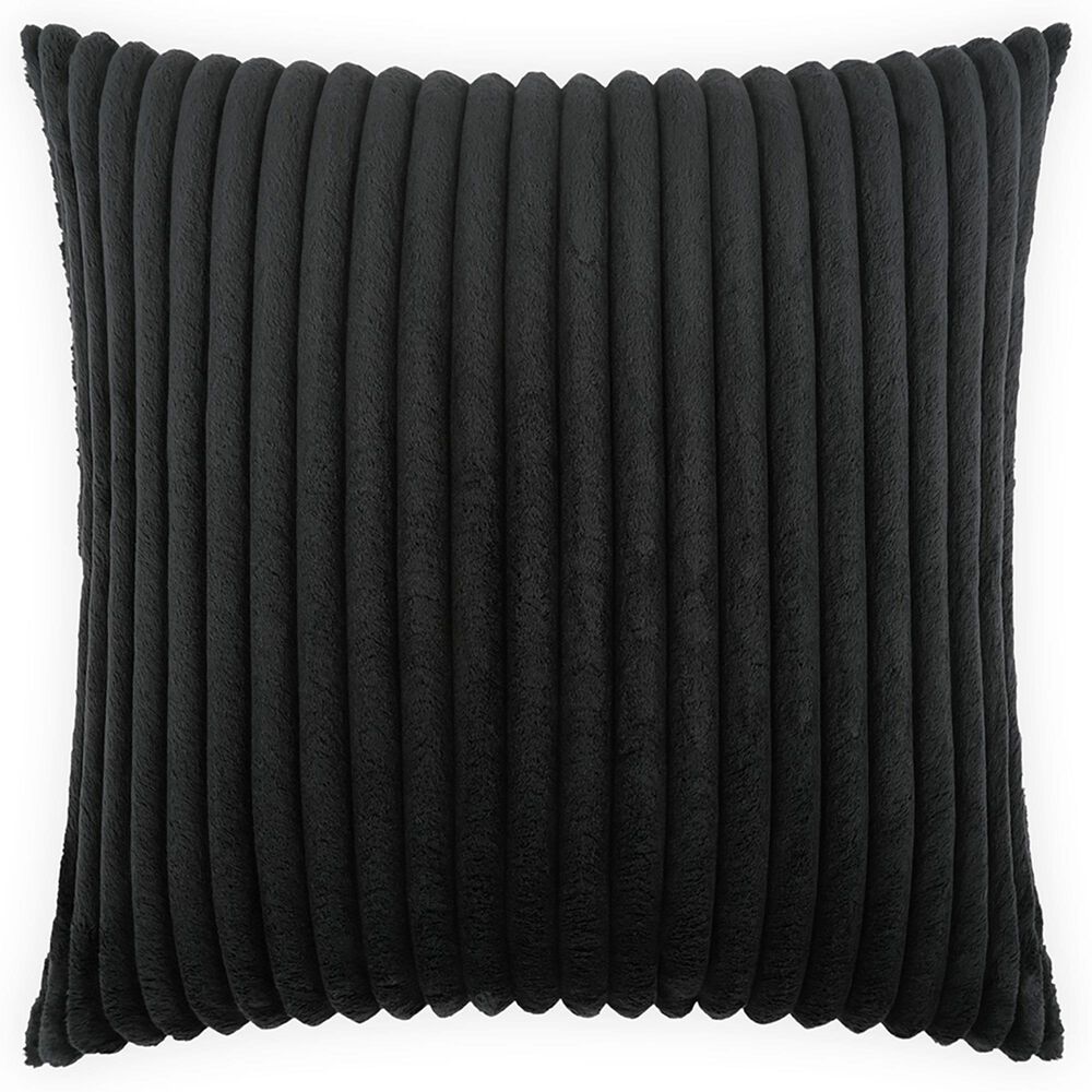 D.V.Kap Inc Megga 24" x 24" Throw Pillow in Jet, , large