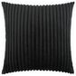 D.V.Kap Inc Megga 24" x 24" Throw Pillow in Jet, , large