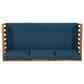 Hearth and Haven Claremont Outdoor Sofa Daybed in Dark Teal, , large