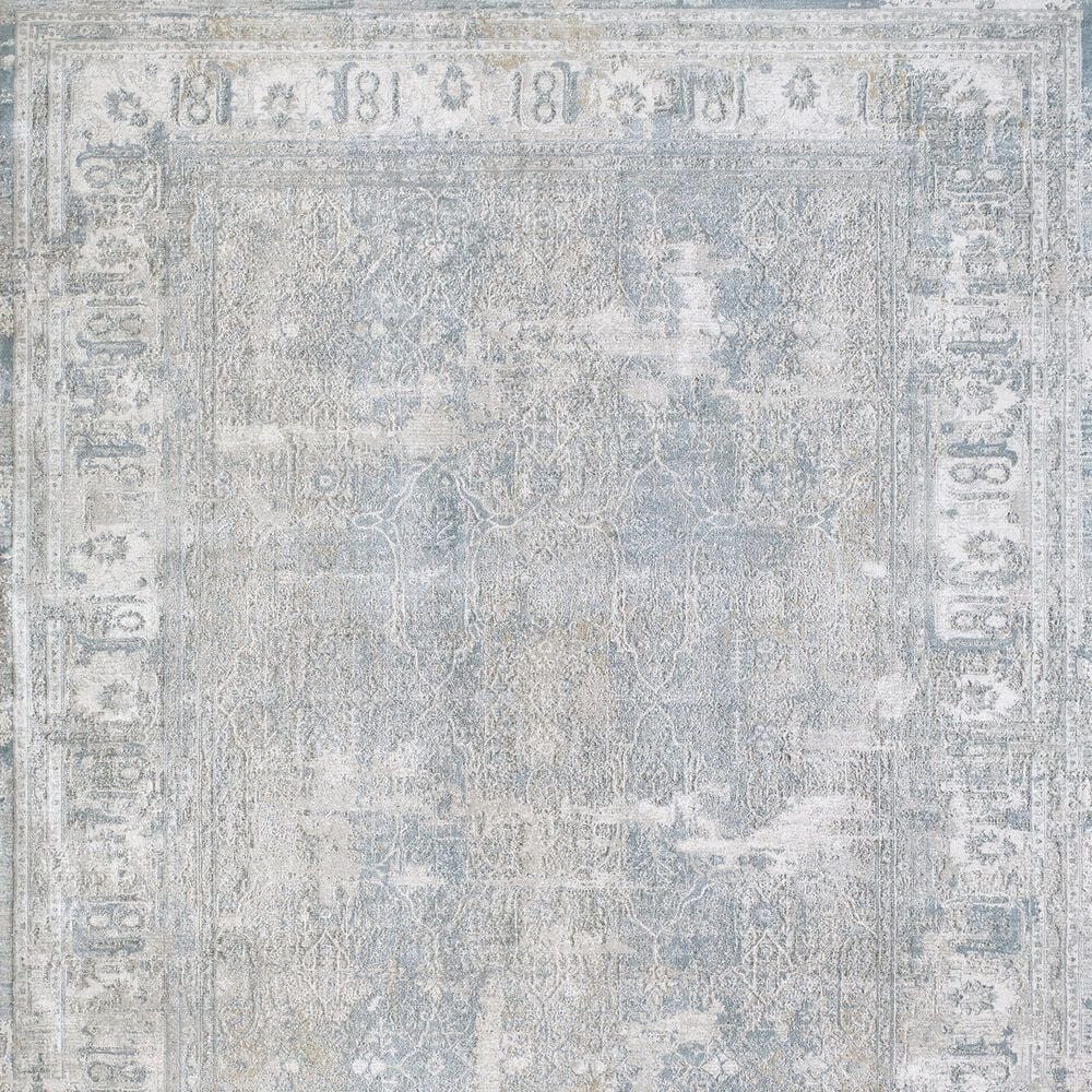 Surya Brunswick Cream, Light Gray, Charcoal, Light Brown and Mustard 6&#39;7&quot; x 9&#39;6&quot; Area Rug, , large
