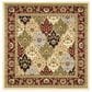 Safavieh Lyndhurst LNH320 8" Square Multicolor and Red Area Rug, , large