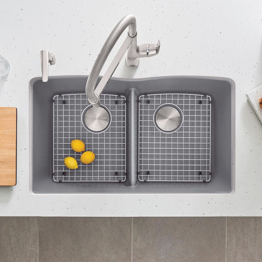 Blanco Diamond Bottom Grid for Right Bowl of 50/50 Sinks in Stainless Steel, , large