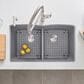 Blanco Diamond Bottom Grid for Right Bowl of 50/50 Sinks in Stainless Steel, , large