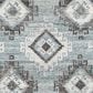 Surya Alyssa 8" x 10" Slate, Brown, Ivory and Blue Area Rug, , large