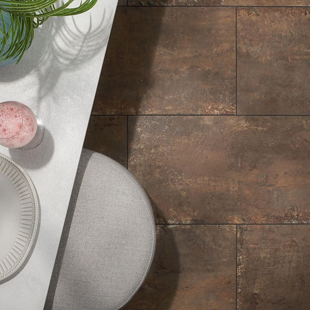 Soho Studio Artile Copper 12" x 24" Matte Porcelain Tile, , large