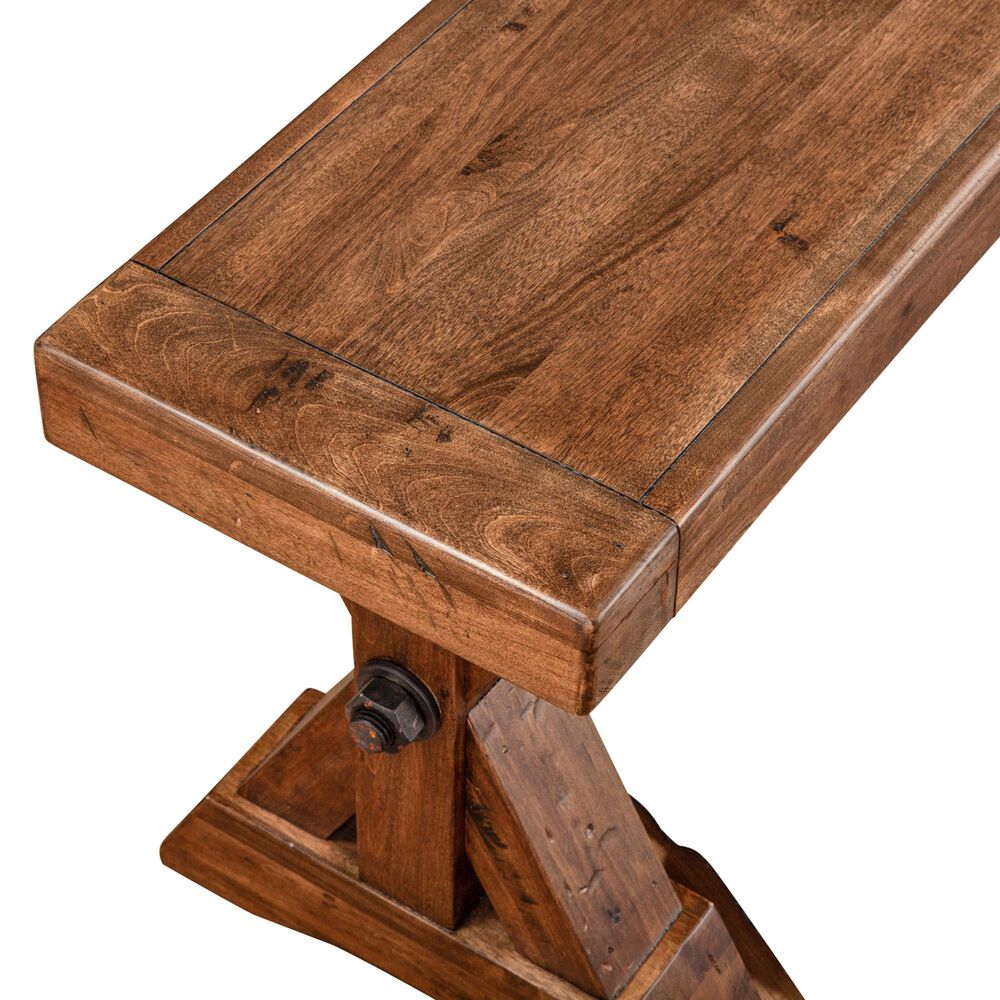 Home Trends &amp; Design Grassroots Aspen 82" Bench in Earth, , large