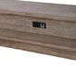 Belle Furnishings City Scape Console Bar Table in Burnished Beige, , large