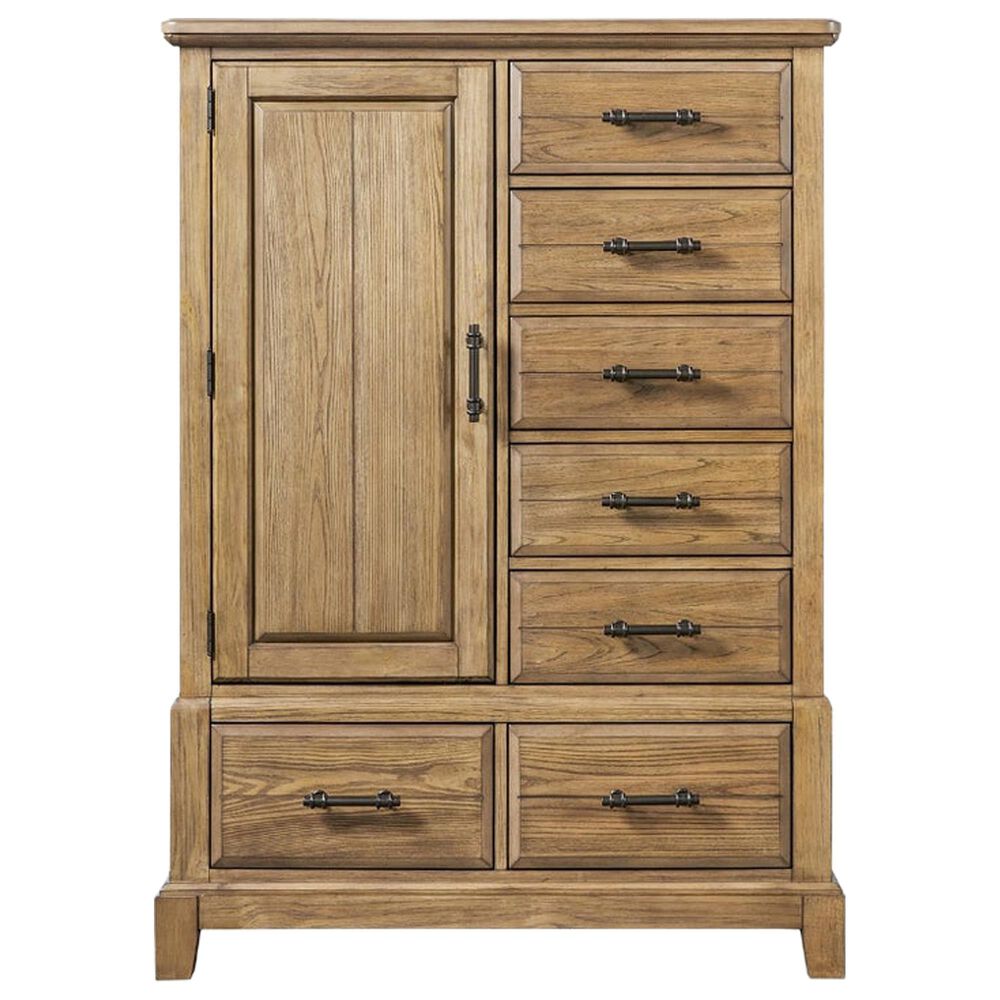 Sterling Timber Bellamy Lane Gentleman's Chest in Caramel, , large
