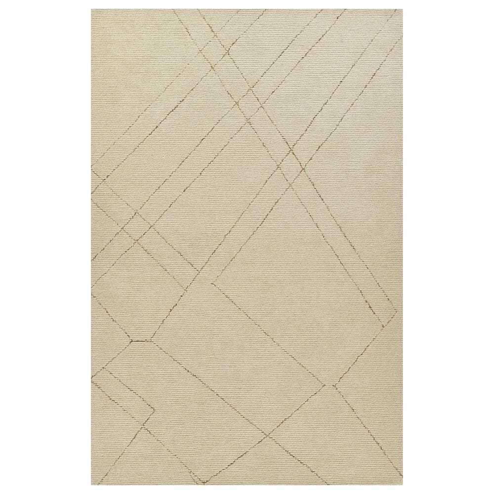 Momeni Everett EVT-4 EVERETT 2" x 4" Ivory Area Rug, , large