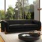 Jennifer Taylor Home Alpine Stationary Sofa in Ebony Black, , large