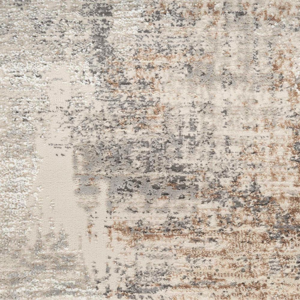 Nourison Sustainable Trends SUT04 5&#39;3&quot; x 7&#39;3&quot; Beige and Grey Area Rug, , large