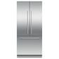 Fisher & Paykel 32" Integrated French Door Refrigerator in Stainless Steel, , large
