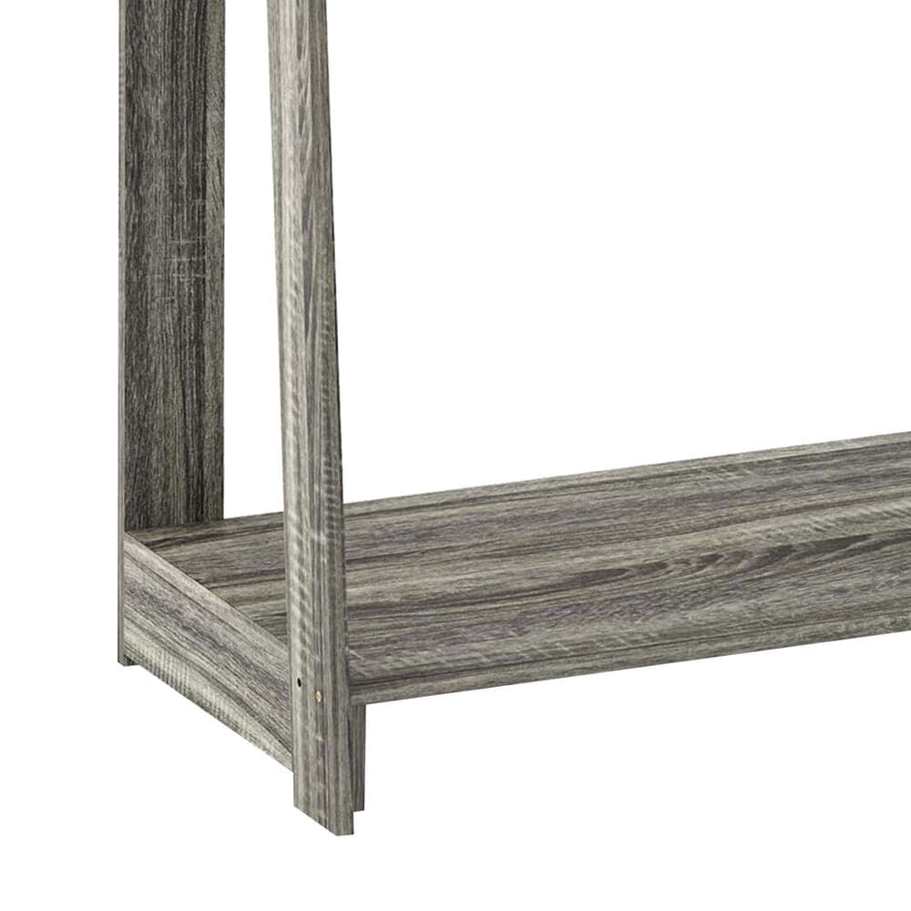 HOMLUX 35.2" TV Stand with 1-Shelf in French Oak, , large