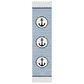 Safavieh Carousel 2"3" x 10" Ivory and Navy Kids Runner, , large