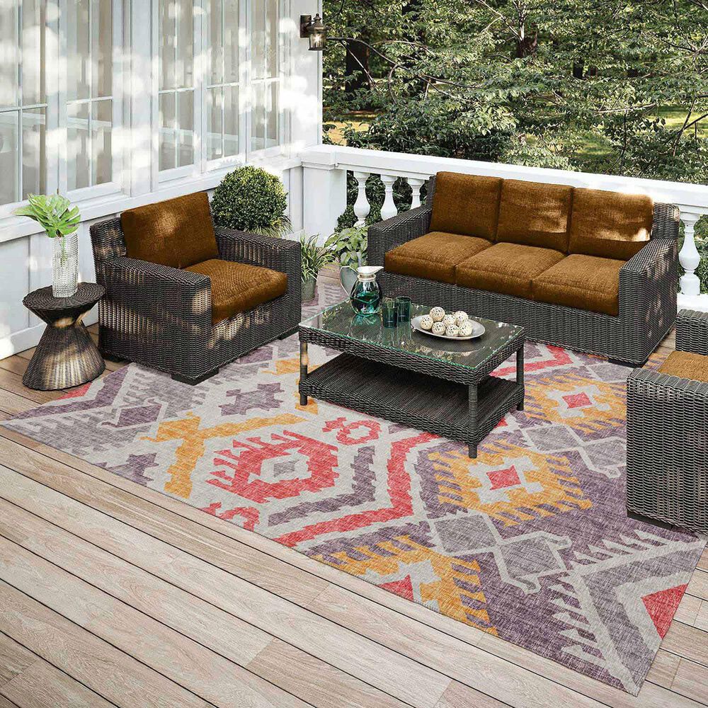 Dalyn Rug Company Sedona 5&#39; x 7&#39;6&quot; Passion Indoor/Outdoor Area Performance Rug, , large